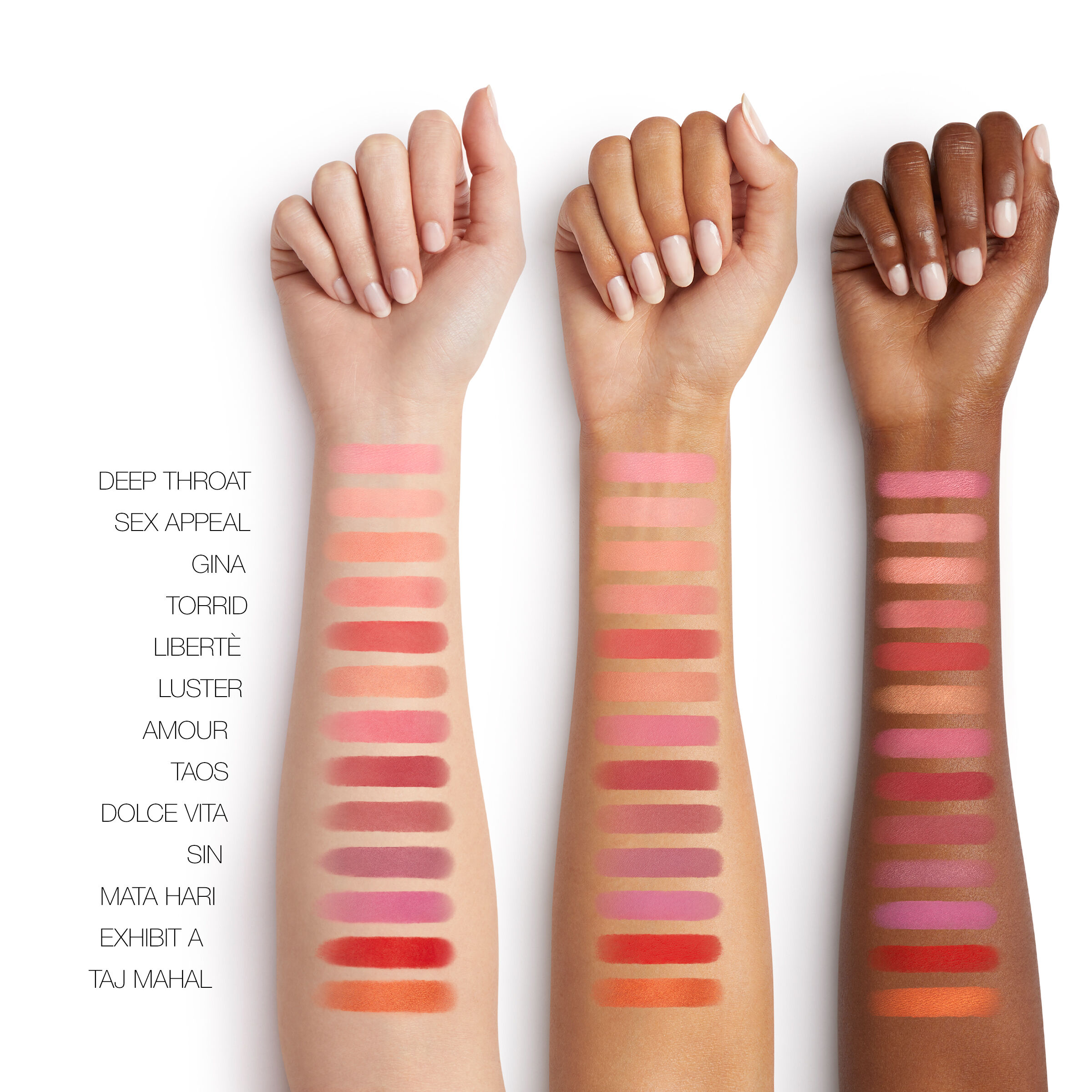 Nars blush taj mahal top