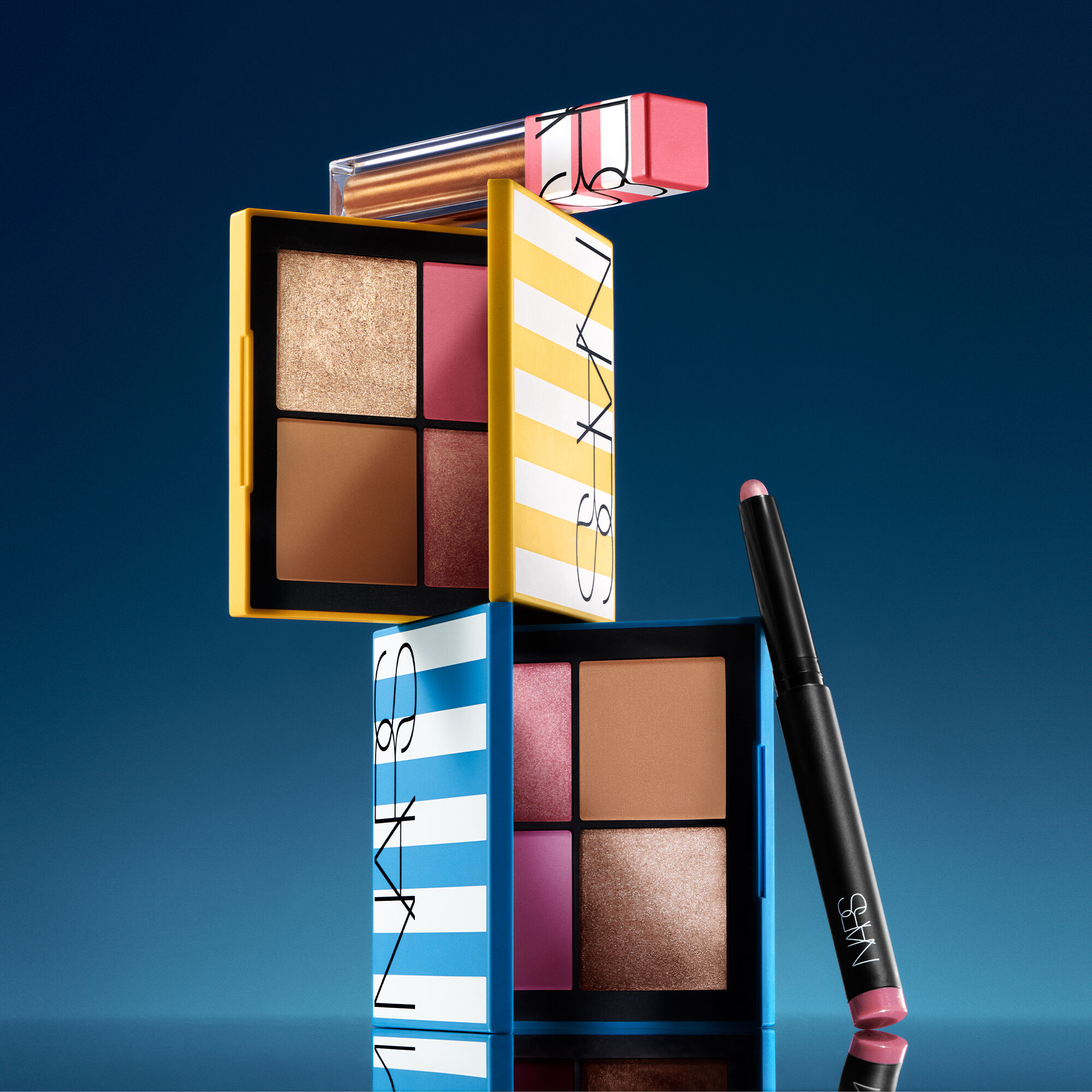 チーク NARS HOT ESCAPE CHEEK PALETTE II Nars HOT ESCAPE Medium Cheek Palette II - Size 0.12 Oz