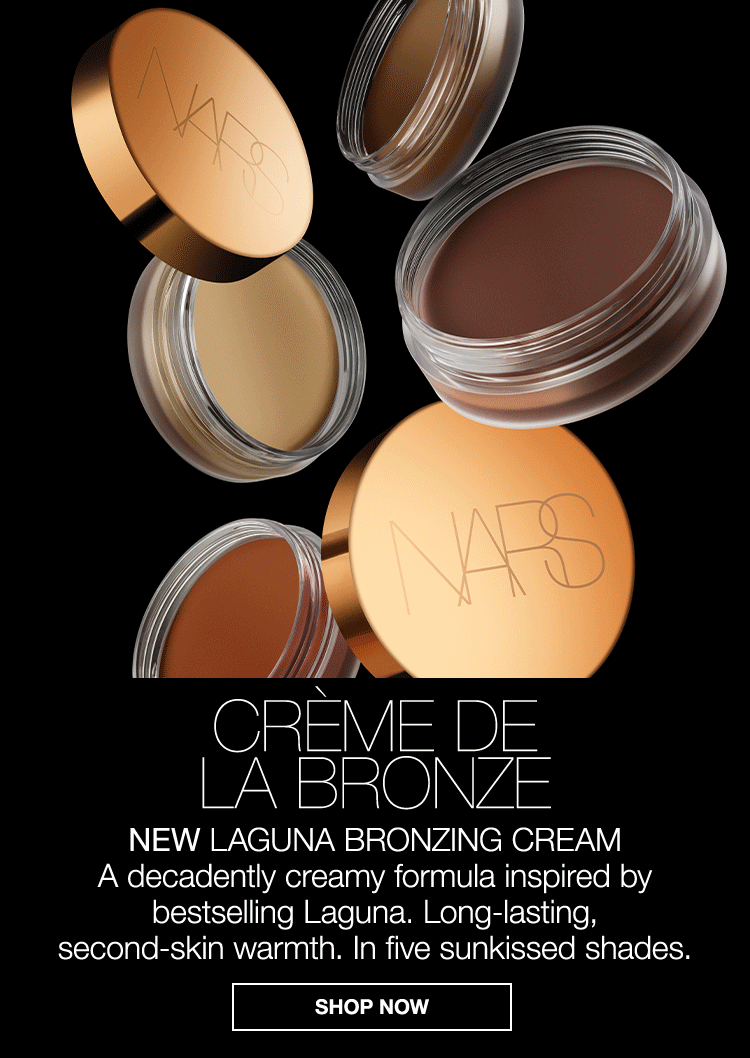 CRÈME DE LA BRONZE NEW LAGUNA BRONZING CREAM A decadently creamy formula inspired by bestselling Laguna. Long-lasting, second-skin warmth. In five sunkissed shades