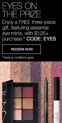 Eyes on the Prize Enjoy a FREE three-piece gift, featuring essential eye minis, with $125+ purchase.* CODE: Eyes