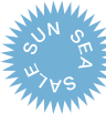 Sun Sea Sale badge