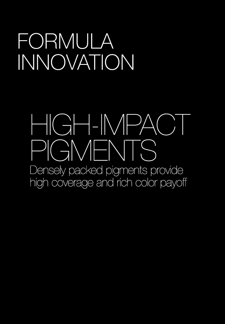 Innovation de la formule de pigment Powerchrome de NARS